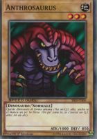 YUGIOH TRADING CARD - ANTHROSAURUS SS03 - ITA06