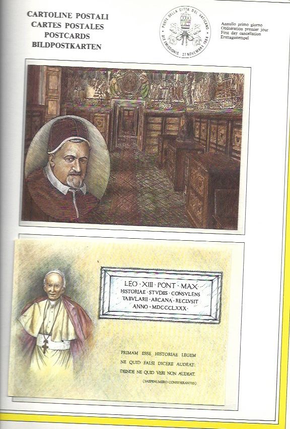 Tous les timbres: Jahrbuch Vatikan 1984 ** – Neuf (Voir description) à Bottmingen par Golferin 2