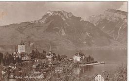 Spiez mit Ralligstöcke-Bahnpoststempel-1924