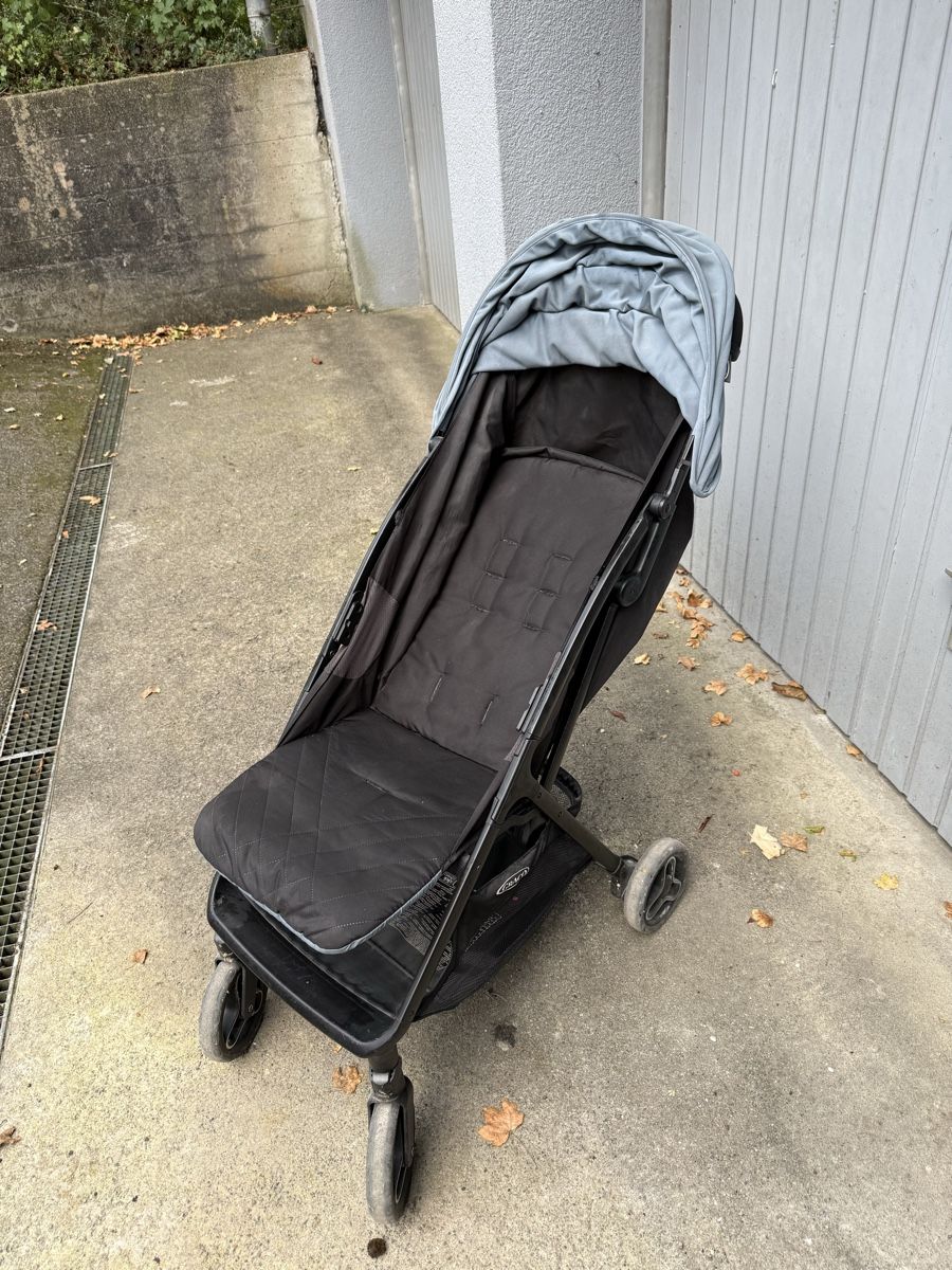 Carrozzine: Kinderwagen Graco schwarz grau – Usato da Solothurn venduto da __M_M__ 2