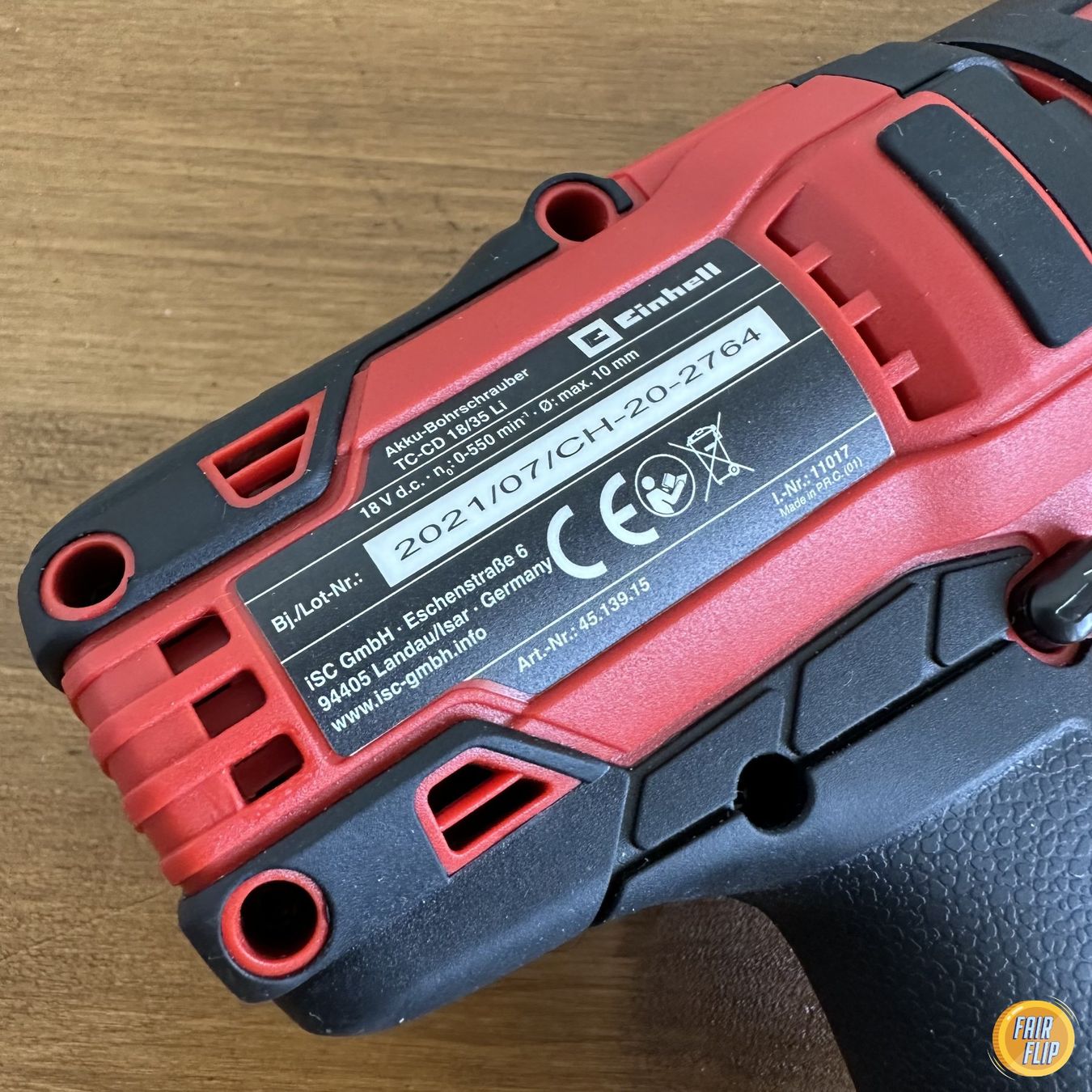 Einhell Alle Werkzeuge: Einhell TC-CD 18/35 Li Akku-Bohrschrauber – Gebraucht aus Luzern von fairflip 2