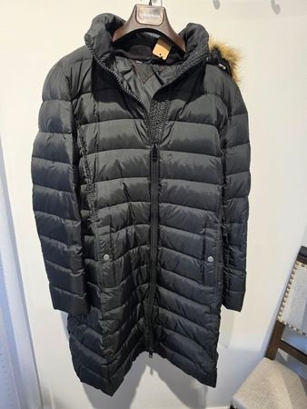 Tommy Hilfiger Daunenmantel schwarz Grösse L Kapuze