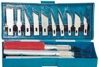 Coltelli: 13teiliges Bastel - Messer Set – Nuovo e nell'imballaggio originale da St. Gallen venduto da schnaeppchen-preise 1