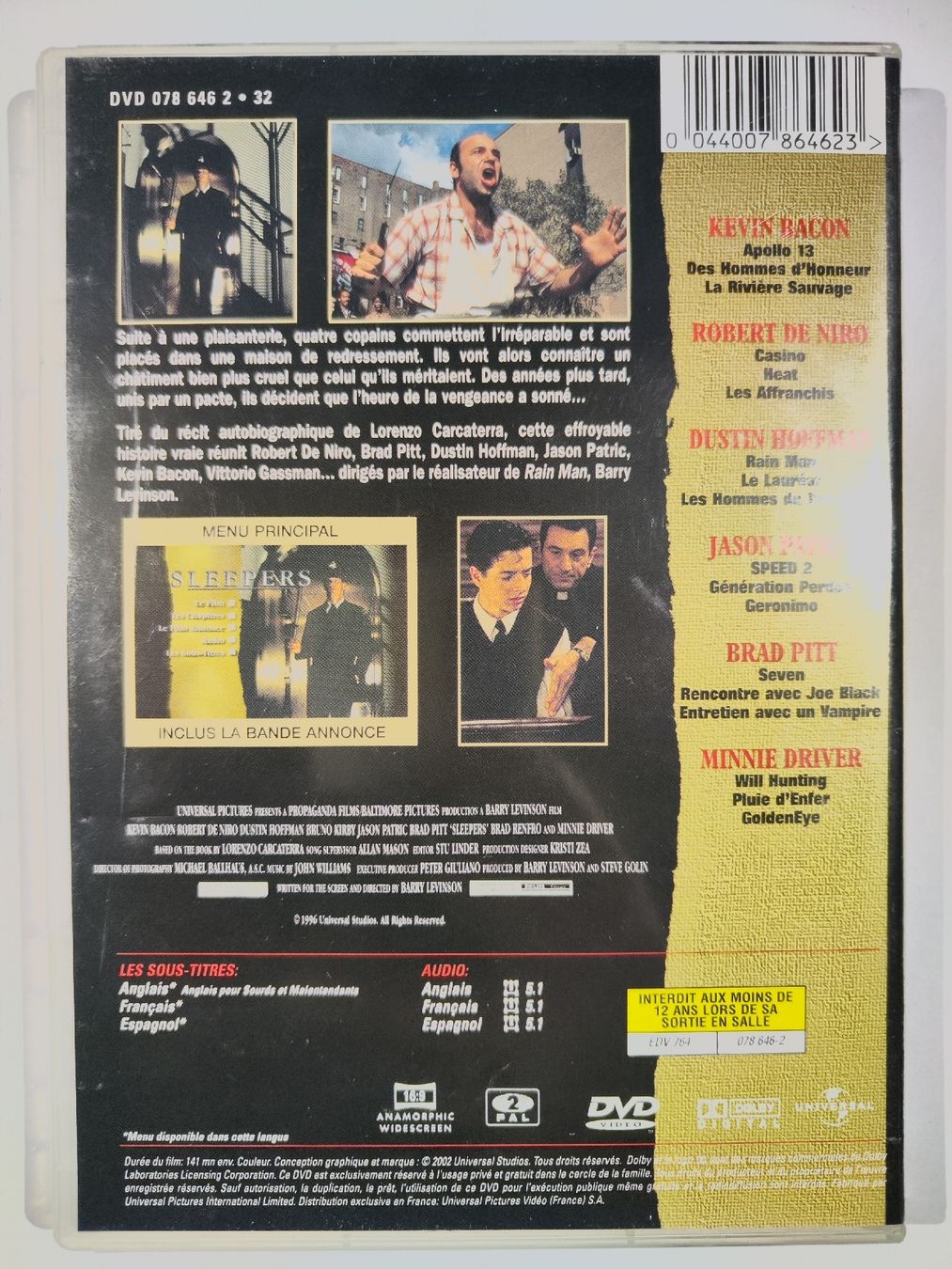 Alle DVDs: DVD - Sleepers – Gebraucht aus Commugny von Teksen 1