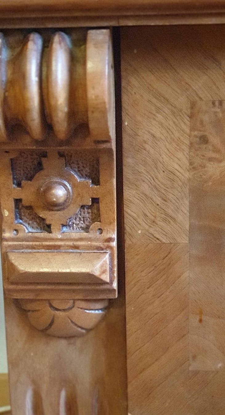 Cassettiere: Sekretär Holz, Schreibtisch-Kommode – Usato da Luzern venduto da Tangerine6 5