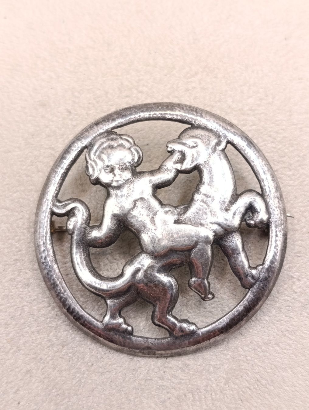 Broschen & Nadeln: Antike 925er Silber Brosche um 1900j Top – Gebraucht aus Steffisburg von 1.Schmuckschatulle 3