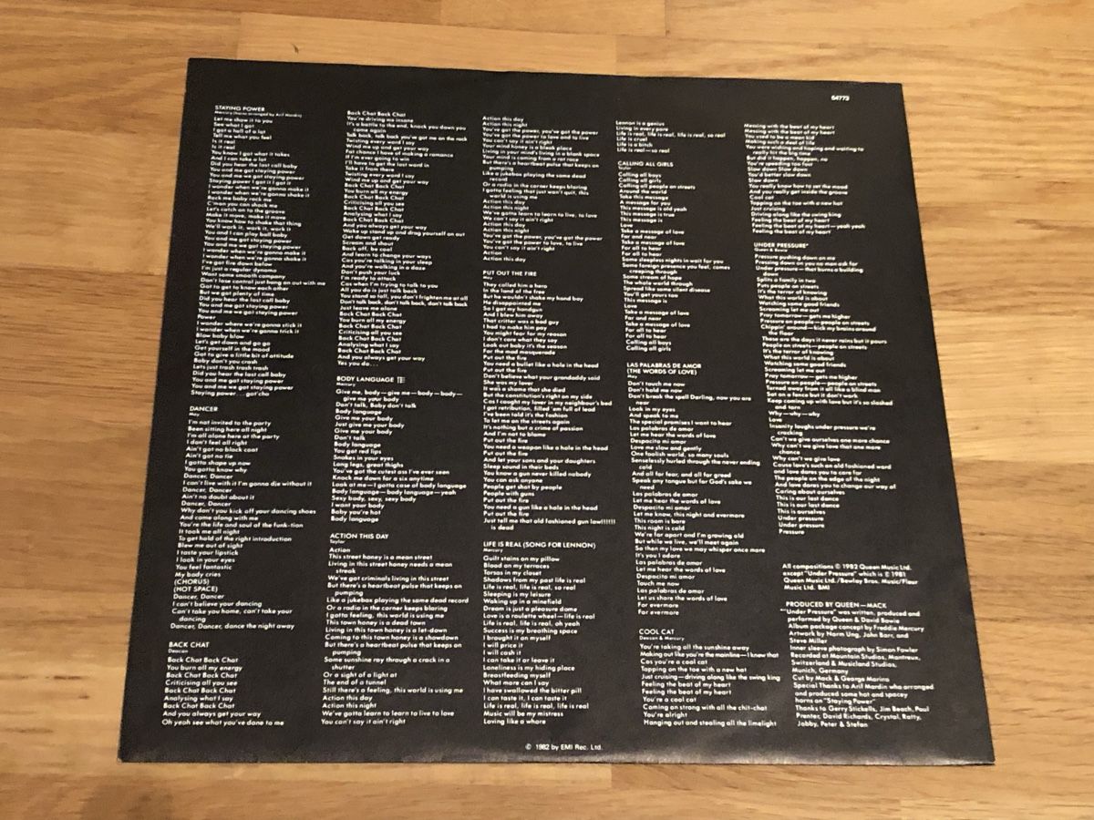 Dischi in vinile: Queen. 1981. Hot Space – Usato da Faulensee venduto da Mizuno06 3