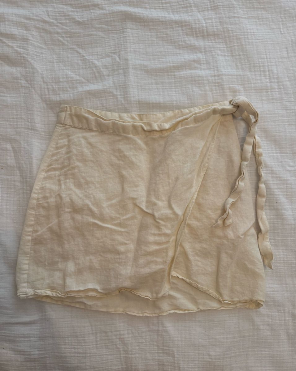 Gonne: LeGer Wickelrock Weiss Gr. S – Usato da Aarau venduto da beckywhite