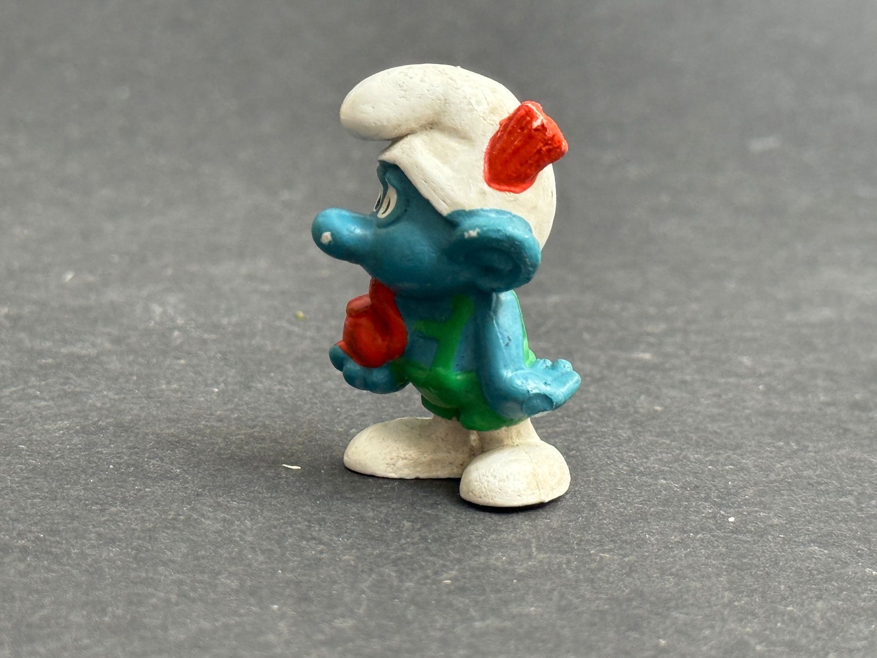 Bullyland Statuette: Tiroler Schlumpf Peyo Germany – Usato da Ennetbaden venduto da mapa05 2