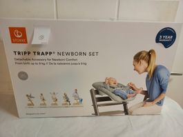 Stokke Tripp Trapp Newborn Set grau neuwertig