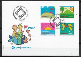 FJ2007 - FDC Pro Juventute 2007