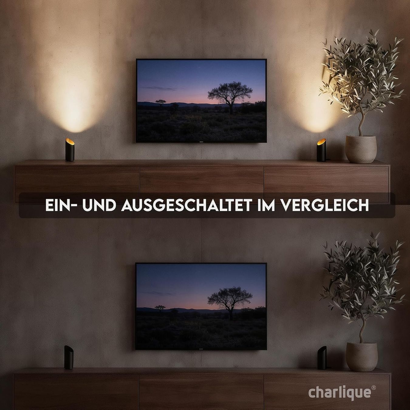 Lampen: LED Bodenstrahler Uplight Spot 2er Set Schwarz – Neu und originalverpackt aus Schaffhausen von Gipfelgut 9