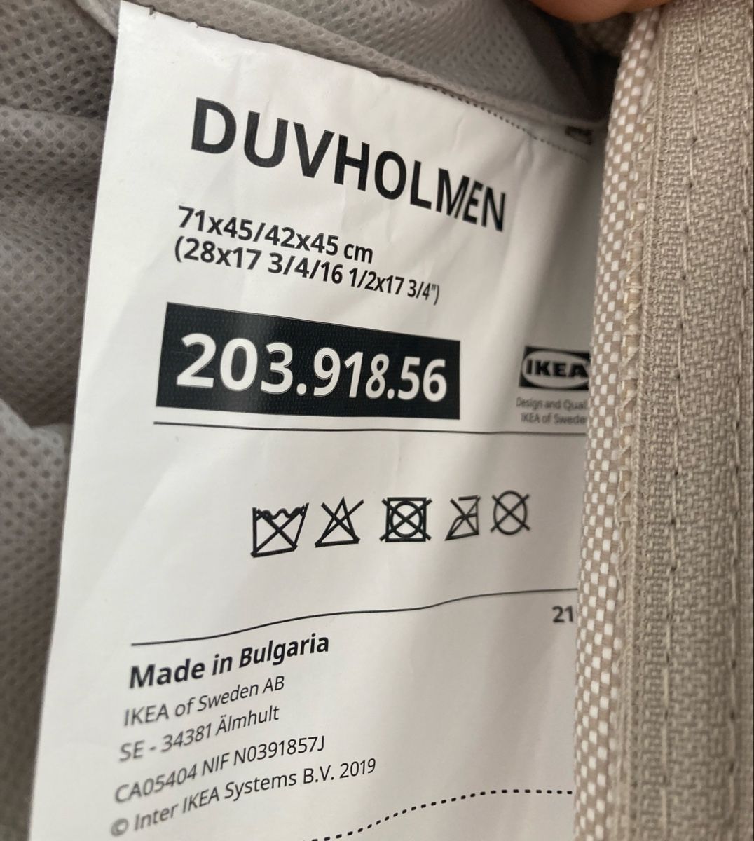 Ikea Kissen: Cushion cover plus insert Ikea Duvholmen  – Gebraucht aus Zürich von mar_yb5j 2