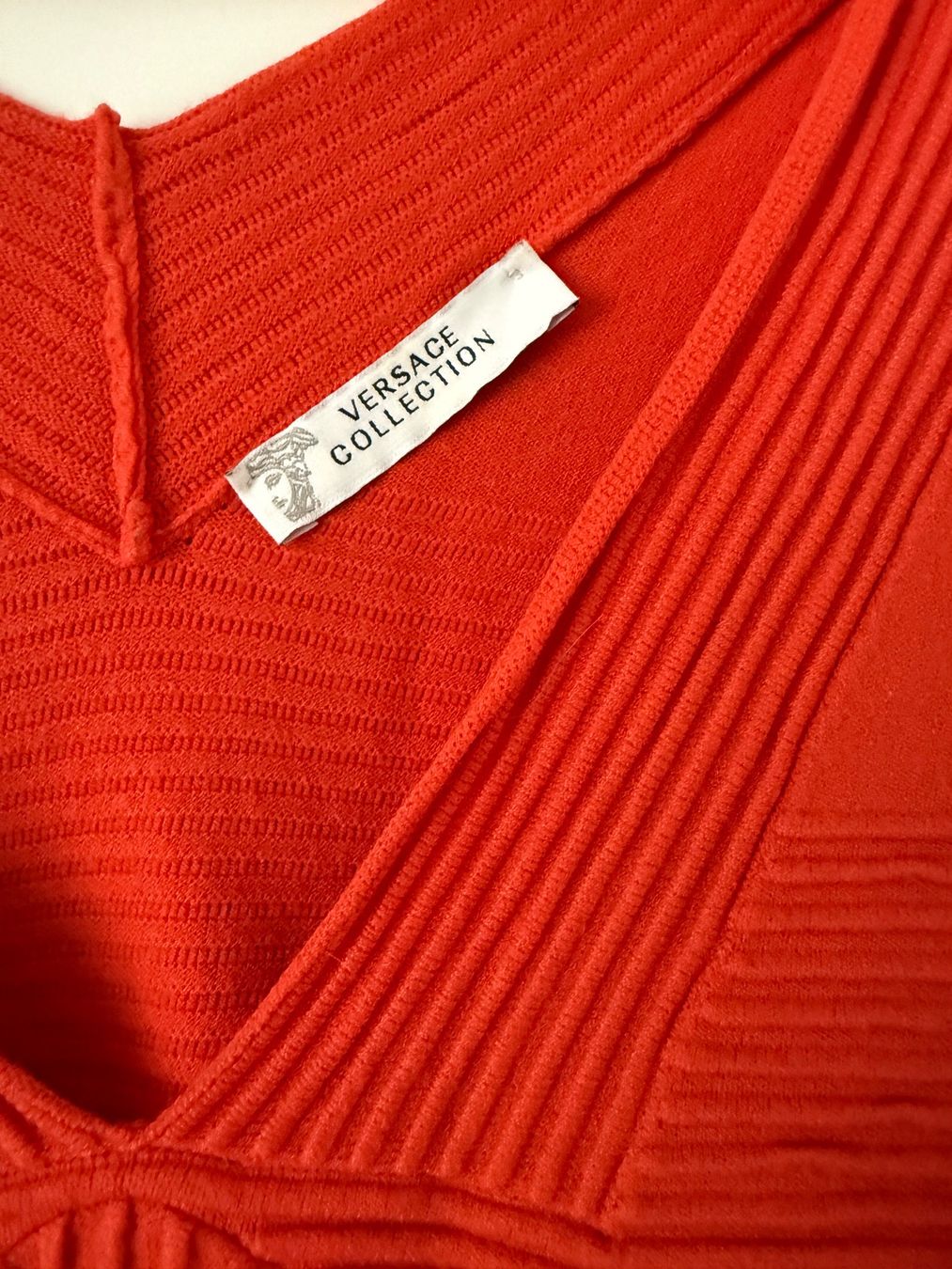 Versace Maglioni & Felpe: Versace Collection Pullover, Gr. M, Orange - Top Zustand! – Usato da Balsthal venduto da ale_n7gj 1