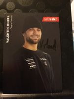 Valentin Morel - Handsigniert swissski Karte