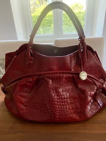 FURLA GROSSE LEDER DAMENTASCHE TOP