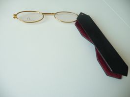 Klappbarer Operngucker Metall gold Rodenstock 633 vintage