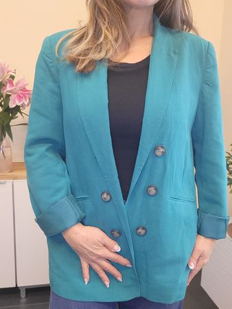 Blazer Promod vert foncé - L/XL, très bon état!