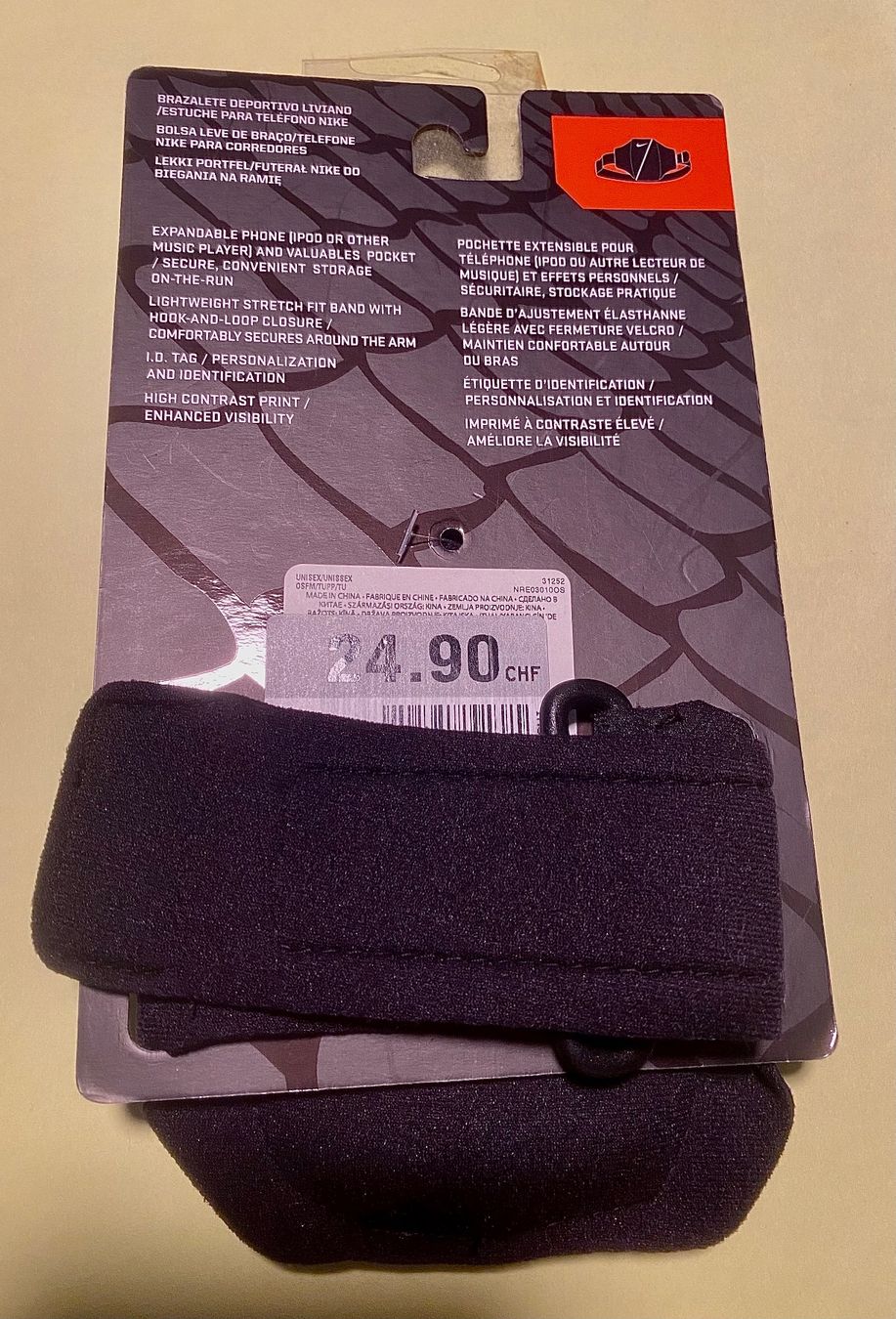 Nike Portafogli: NEU Nike Phone Case / Arm Wallet – Nuovo e nell'imballaggio originale da Basel venduto da Gundeli-25 1