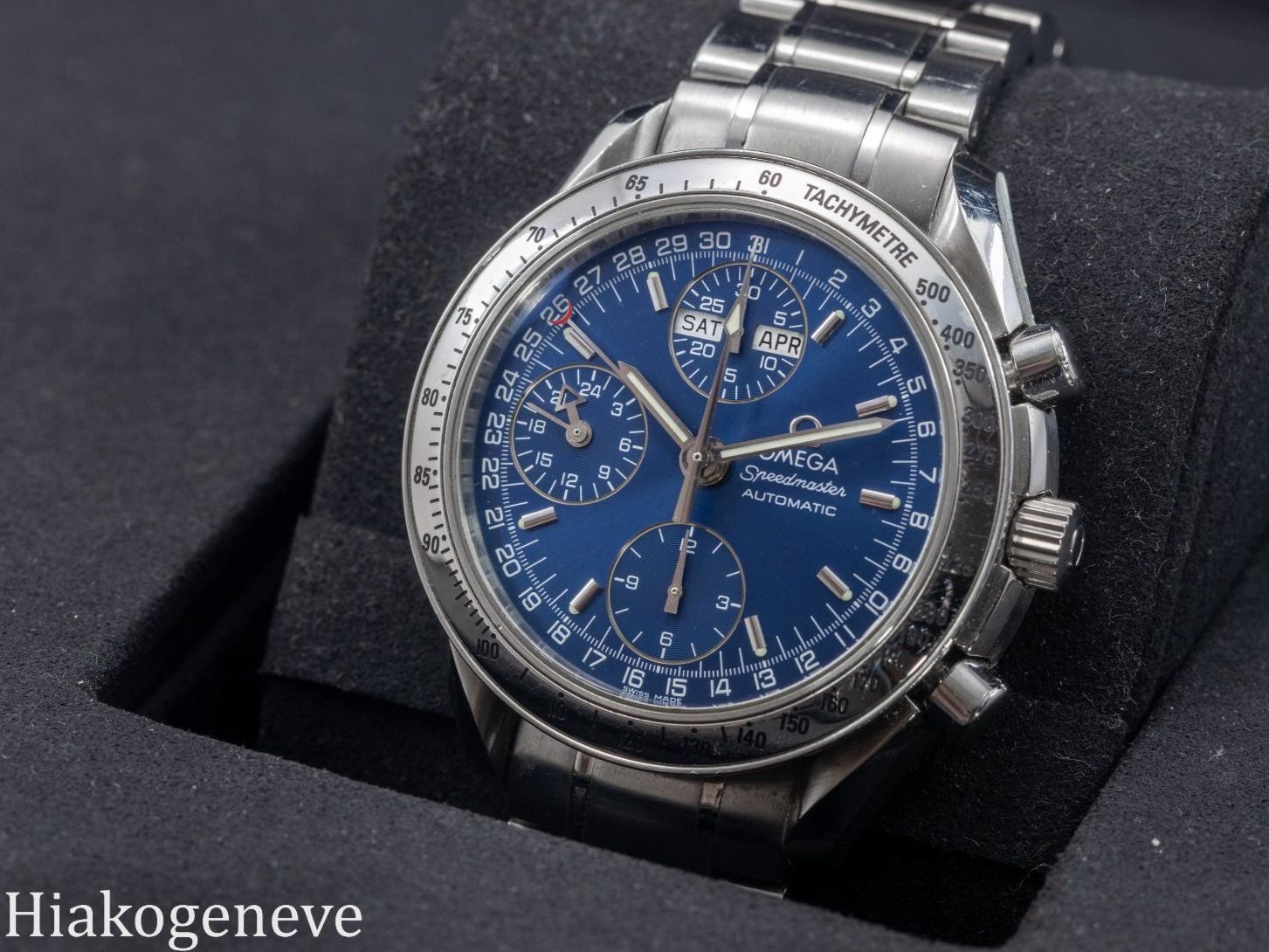 Omega Uhren: Omega Speedmaster triple date calendar full set – Gebraucht aus Genève von Hiakoo 5