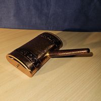 Tischbürste Kehrschaufel Set Kupfer Retro Vintage 50er 60er