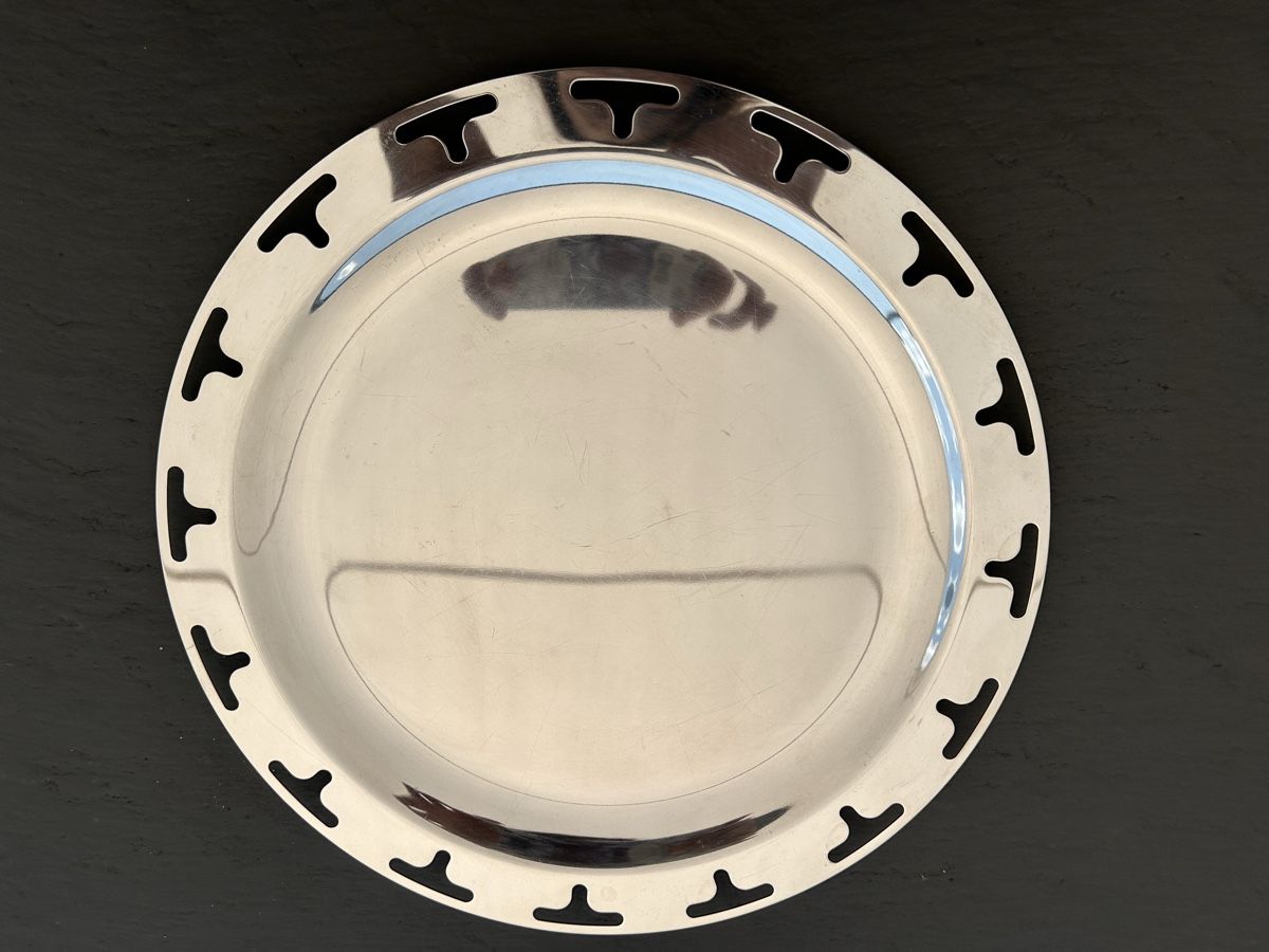 Alessi Piatti di portata: EDELSTAHL - SERVIER - PLATTE / ALESSI - STYLE – Usato da Nidfurn venduto da cejeisda 1