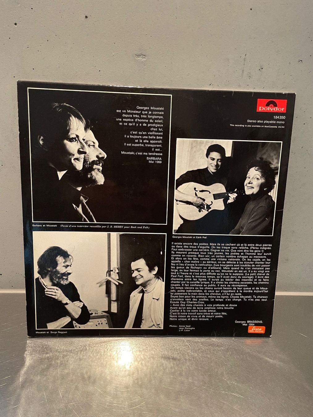 Dischi in vinile: LP Georges Moustaki, 1969 – Usato da Sutz venduto da fx05 1