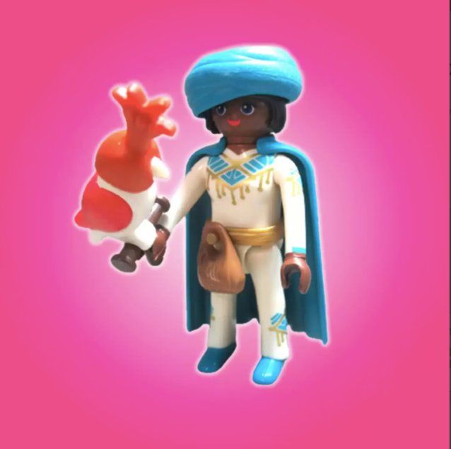 Figurine Playmobil 70940 - Fille Combattante D'Aïkido (Série 24) - Occasion En Bon état