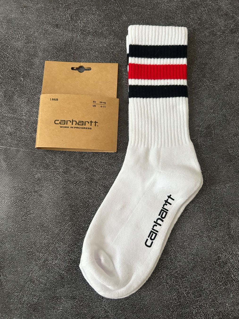 Carhartt Calze: Socks Socken Carhartt WIP chase – Nuovo (secondo la descrizione) da Zürich venduto da Ferienan 4