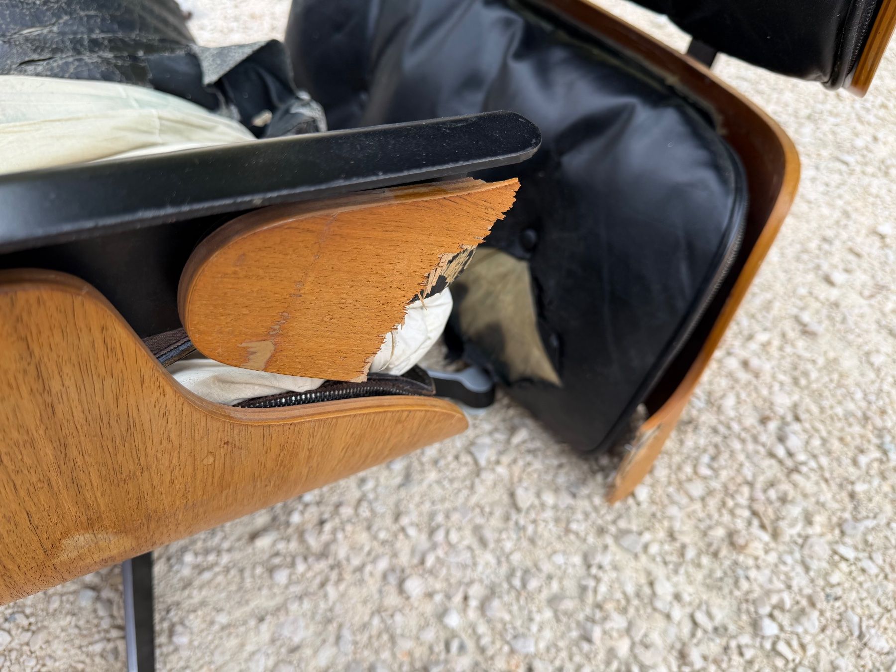 Eames Poltrone: Eames Lounge Chair - Ersatzteilspender – Difettoso da balsthal venduto da Roggenschnarz 5