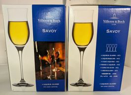 Villeroy & Boch Savoy Liqueurgläser 8er Set neu