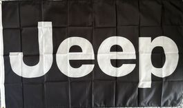 Jeep Fahne USA SUV Geländewagen 4x4 Wrangler Cherokee Grand