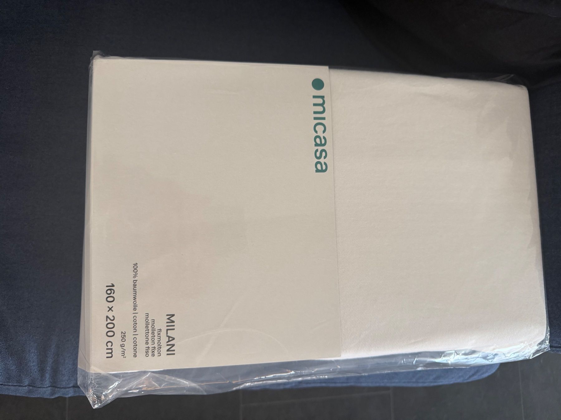 Micasa Letti: Micasa Fixmolton / 160x200cm Neu! – Nuovo e nell'imballaggio originale da Safnern venduto da Chimse