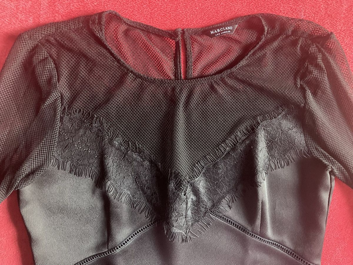 Guess Camicette: Camicia raso nero Marciano – Nuovo (secondo la descrizione) da Viganello venduto da Orisole 2
