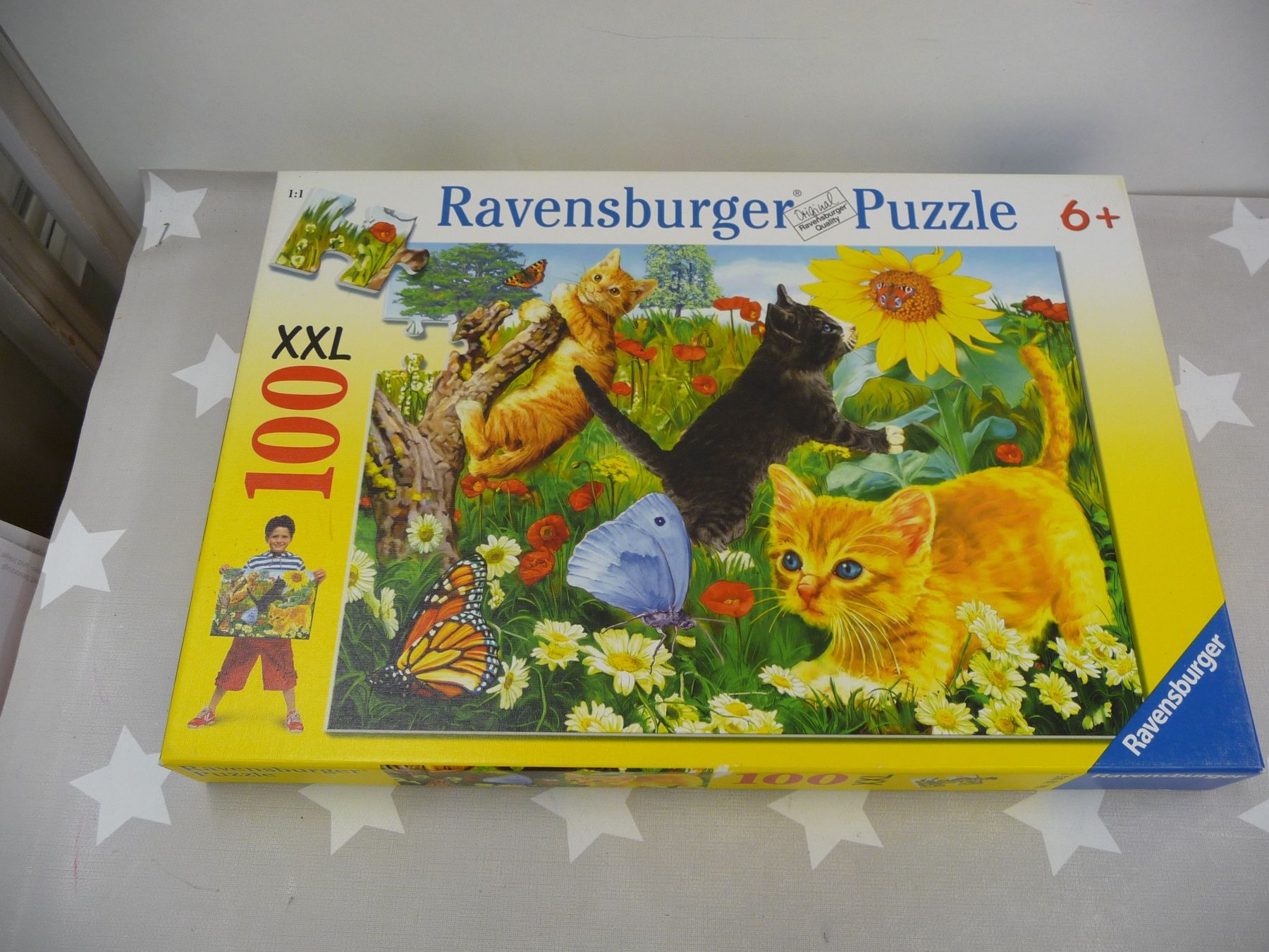 Ravensburger Puzzles: Puzzle 100 XXL Junge Kätzchen – Gebraucht aus Rafz von