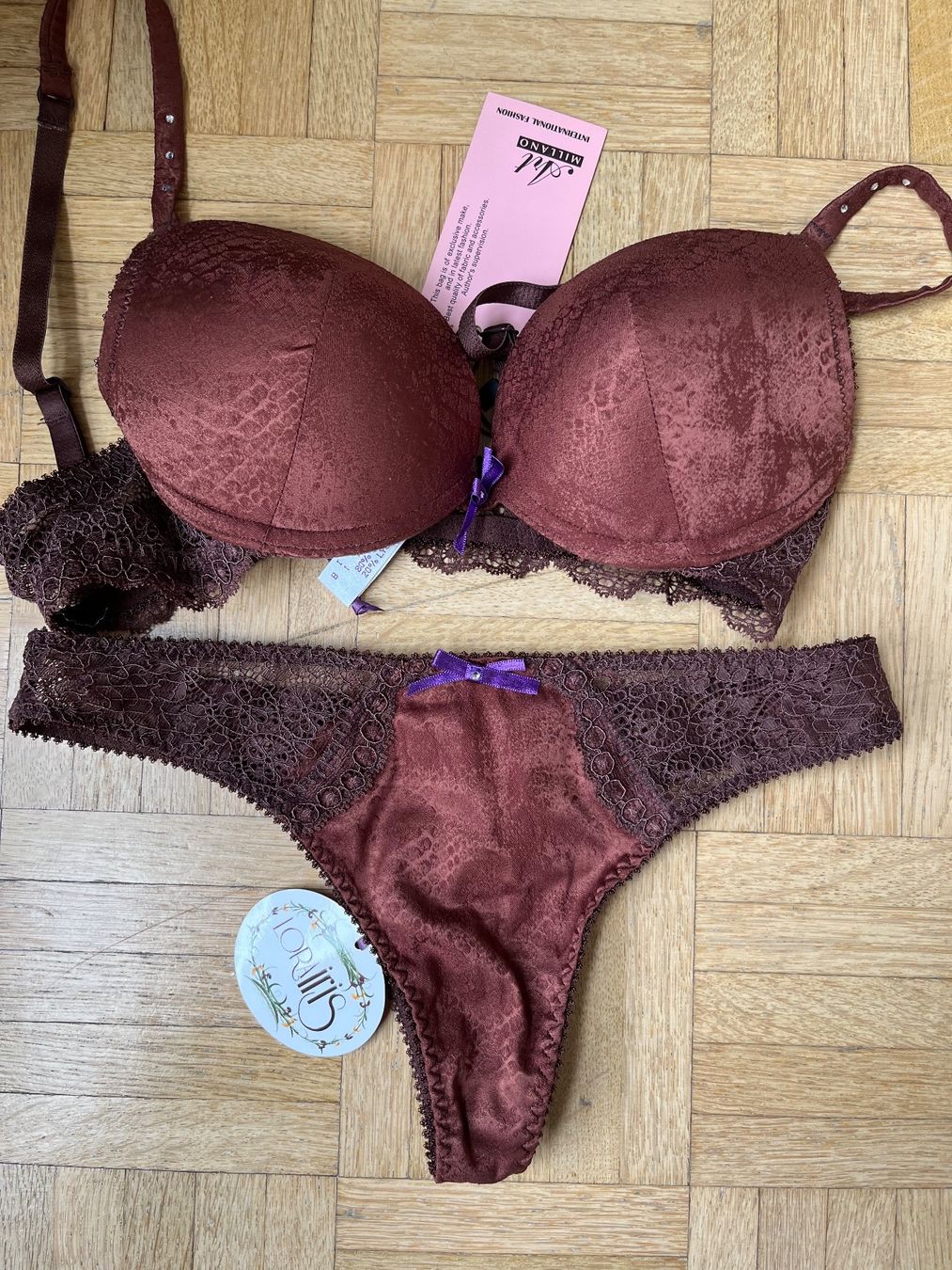 Altra biancheria intima: New underwear set from Italy size S – Nuovo (secondo la descrizione) da Chêne-Bougeries venduto da Seetooyoo 1