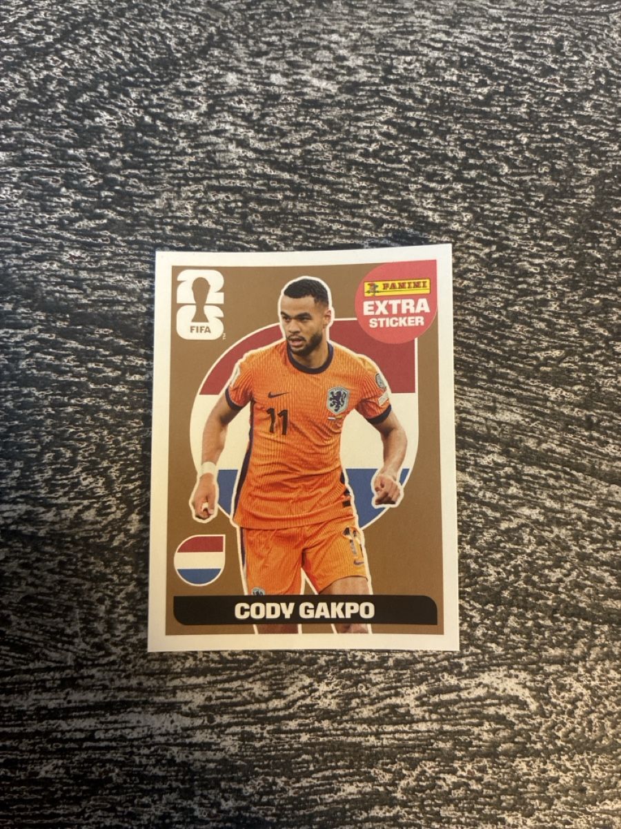 Panini Cartes à collectionner: Cody Gakpo Extra Sticker Bronze – Neuf (Voir description) à Weingarten-Kalth par did_cr8w