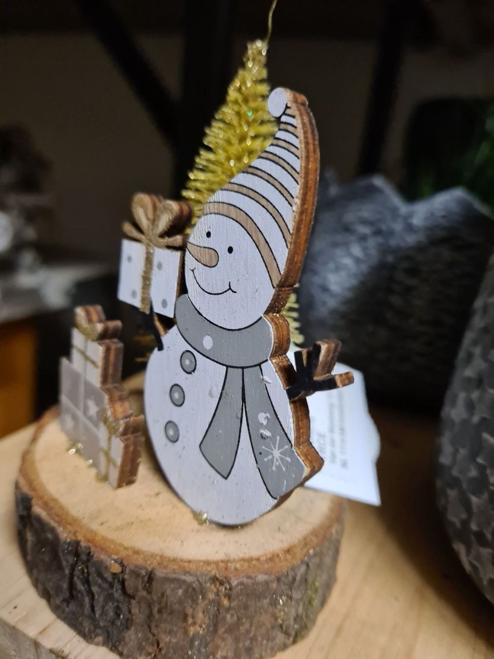 Statuette: Weihnachts Holz Deko 3D – Nuovo (secondo la descrizione) da Amriswil venduto da kleindeko 2