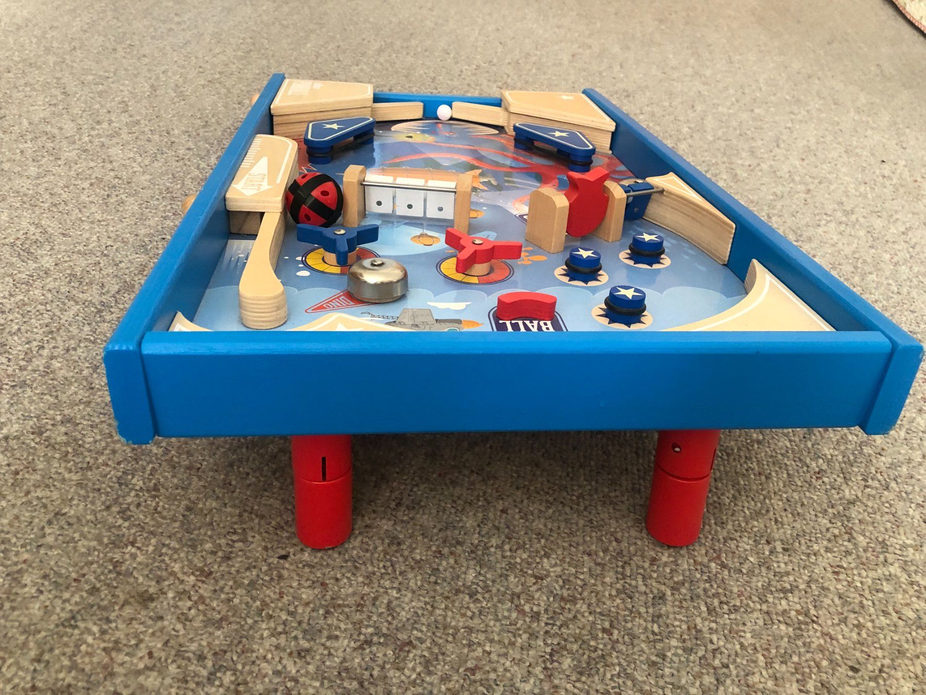 Vilac Giochi: Tisch-Fipperkasten aus Holz – Usato da Bassersdorf venduto da sammelfloh 6