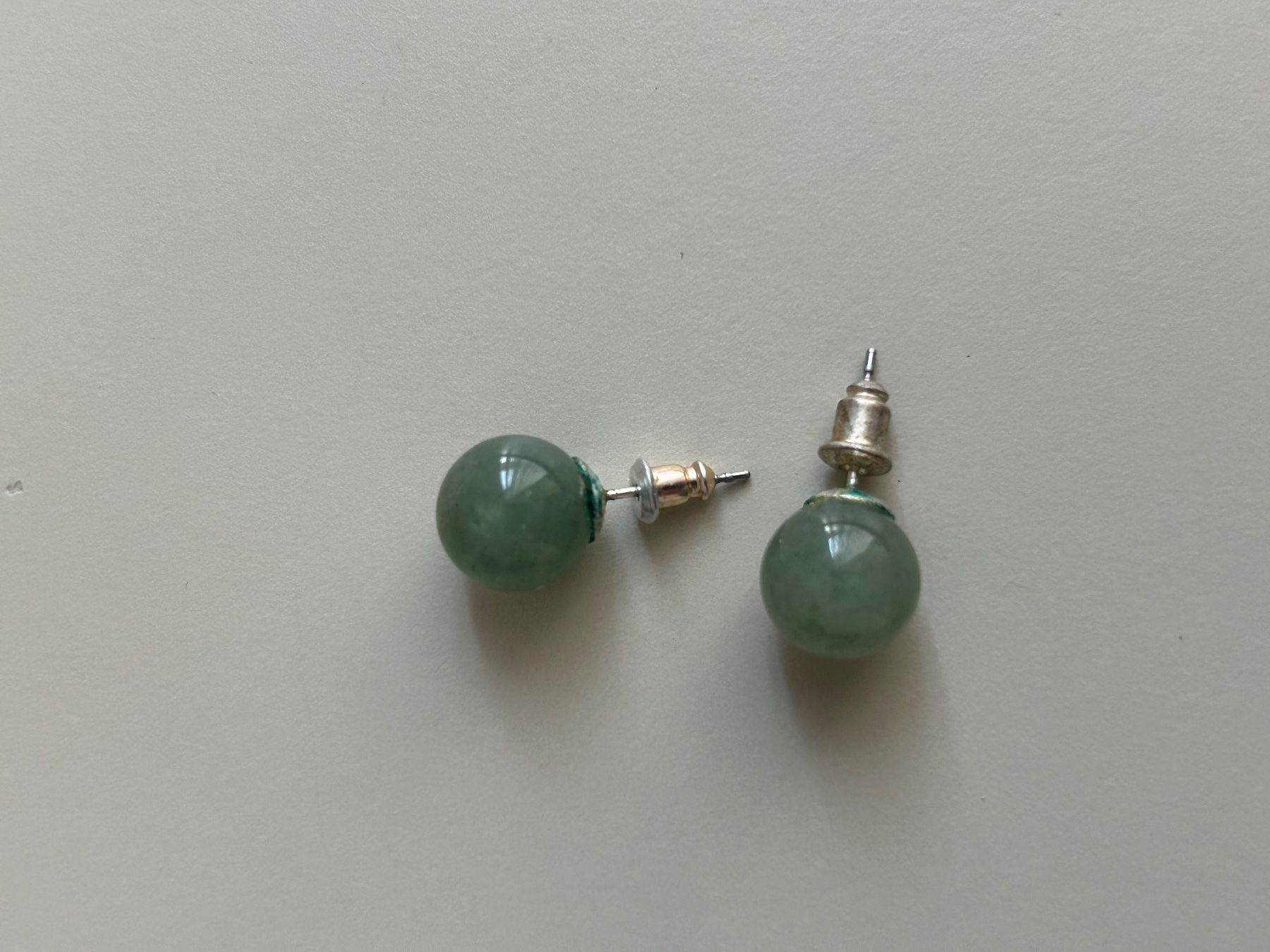 Altri gioielli: Anhänger und Ohrstecker aus Jade – Usato da Eschenz venduto da glaro14 3