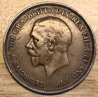 British Münze - One Penny 1936 - König George V
