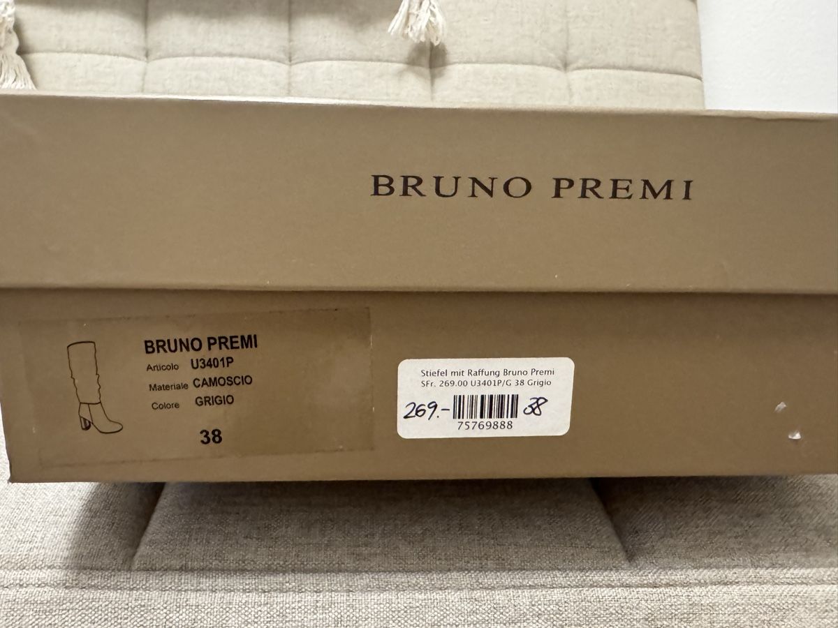 Scarpe da donna: Bruno Premi Grey Knee High Boots - (38) – Nuovo (secondo la descrizione) da Meilen venduto da gpiperuk 2