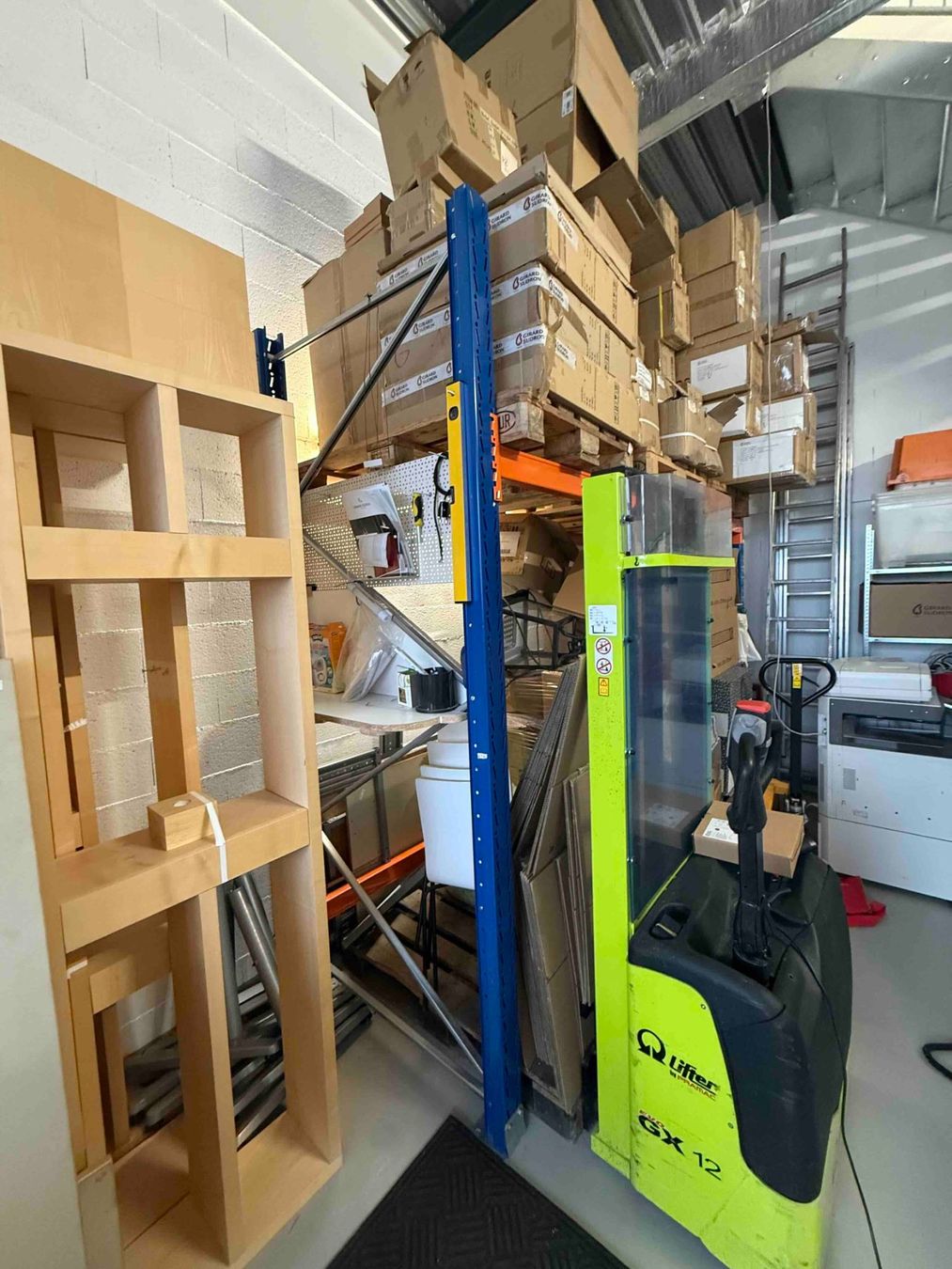 Altri accessori: Rack industriel de rangement pour palettes – Usato da Lussy-sur-Morges venduto da Erikroussel 1