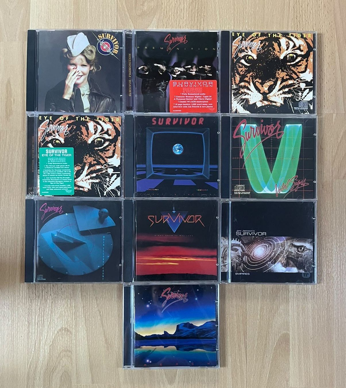 CDs: SURVIVOR CDs – Gebraucht aus Sevelen von Sparta01