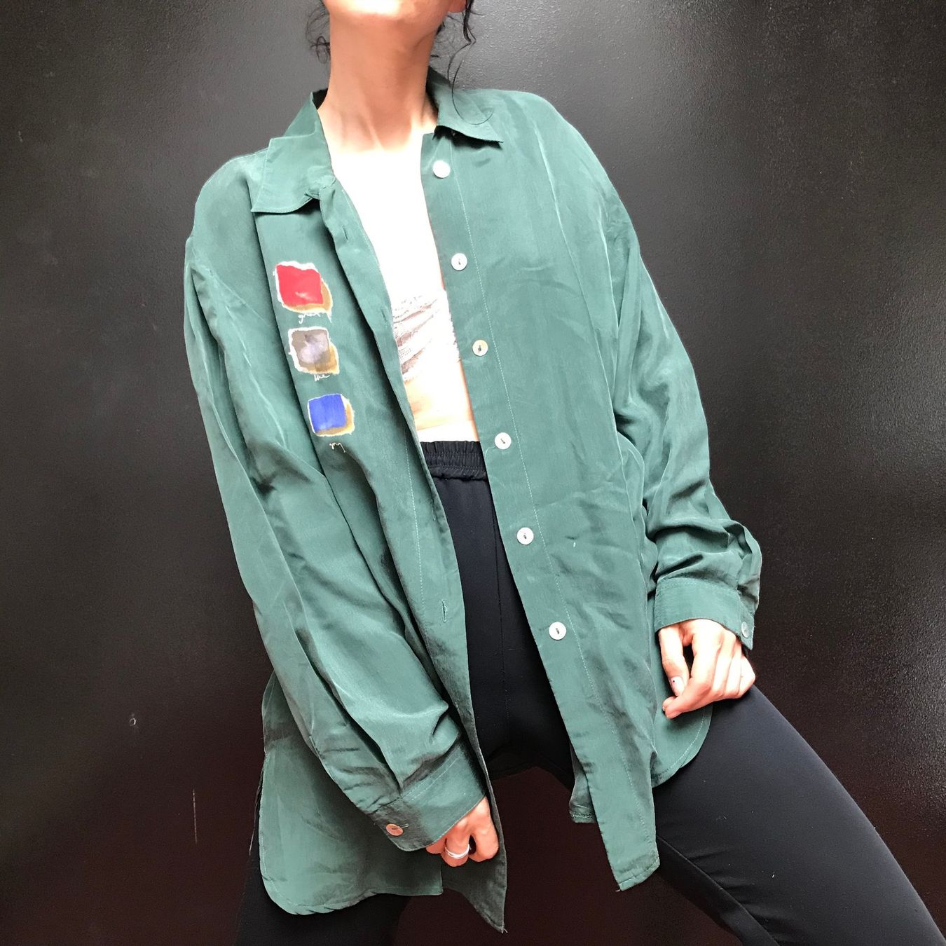 Camicette: EINZIGARTIGE VINTAGE BLUSE – Usato da Basel venduto da jillybean 1