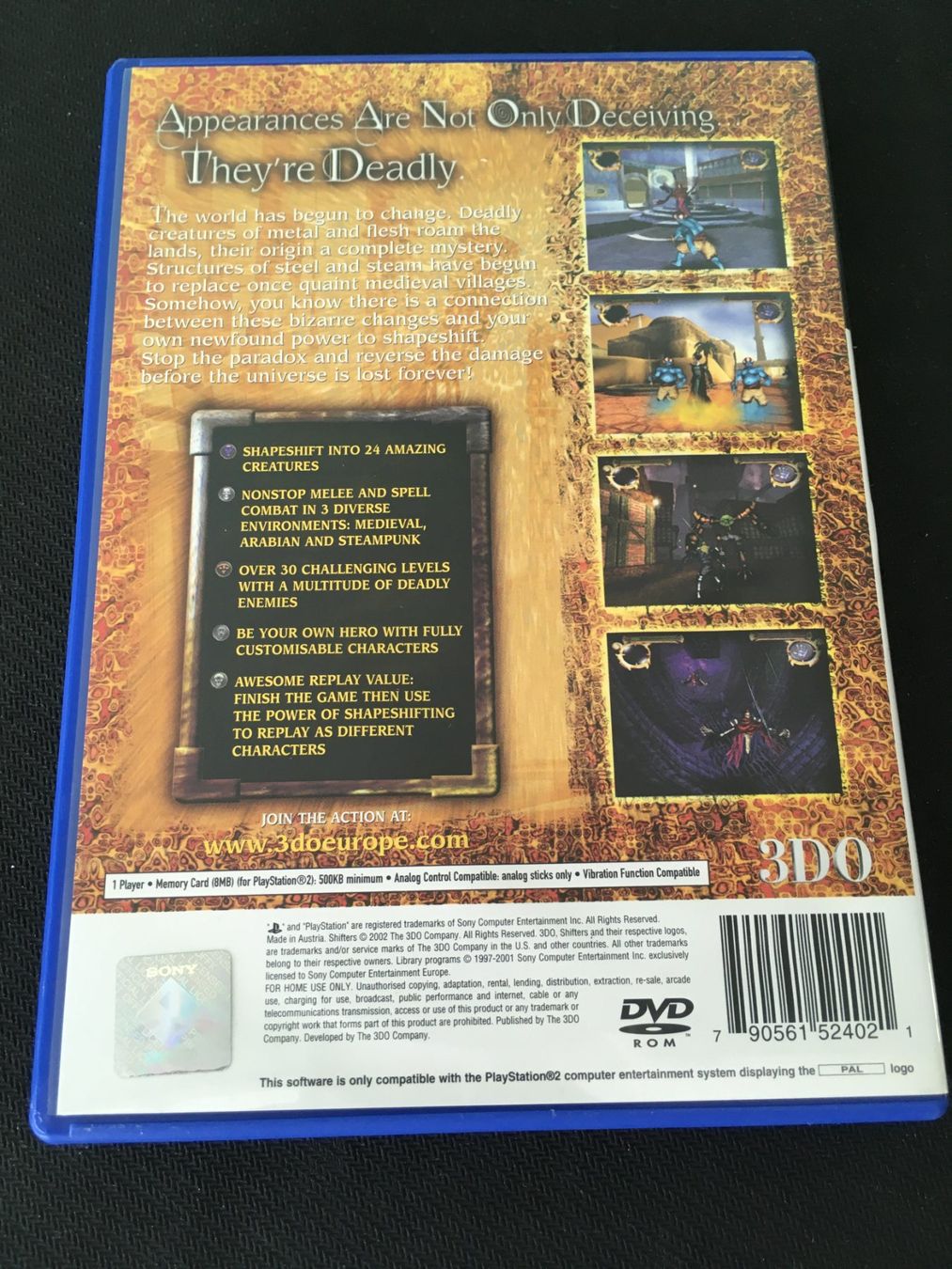 Sony Giochi: Shifters für PS2 / Playstation 2 – Usato da St.Gallen venduto da sjosjo 1