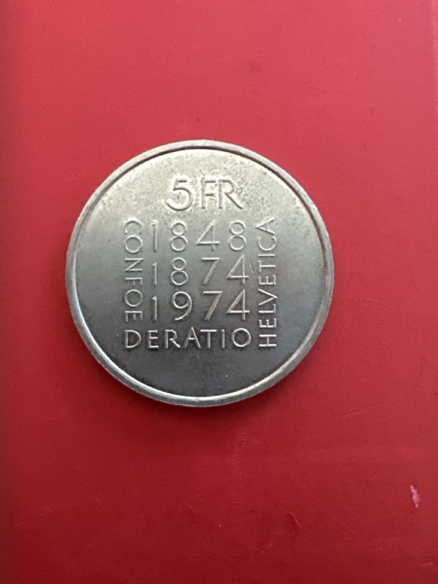 Alle Münzen: 1974  Verfassung-Revision – Gebraucht aus Bedano von aru_rh5f