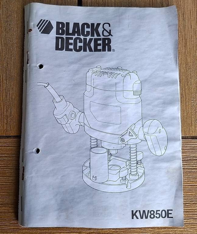 Tutte le macchine: Black & Decker KW850E Oberfräse + Fräser Set – Usato da Rüti ZH venduto da Liliane_market 7