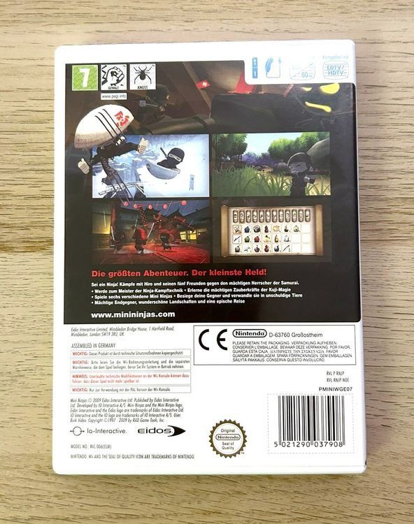 Nintendo Giochi: Mini Ninjas Nintendo Wii – Usato da St. Gallen venduto da Alpine.Arcade 1