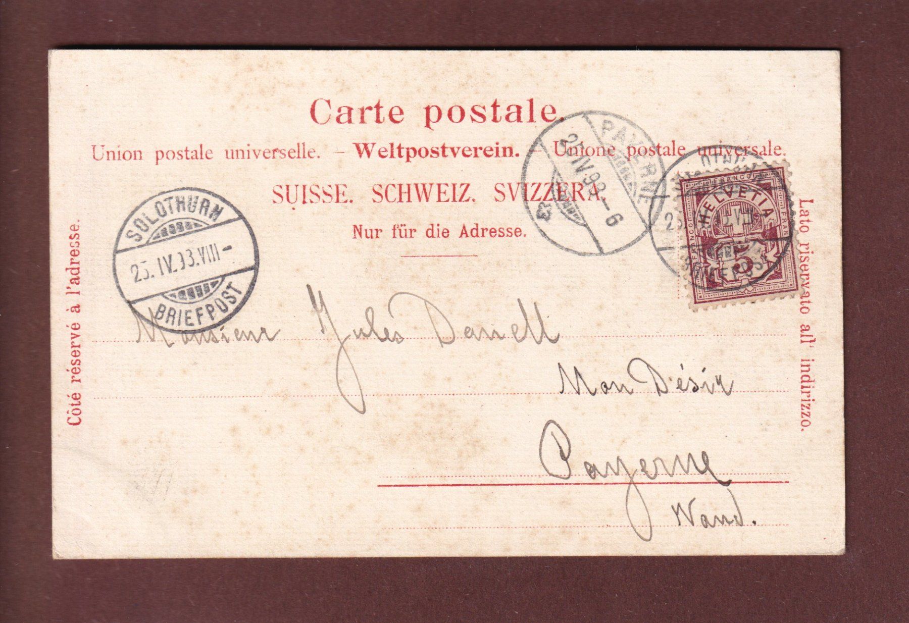 Cartoline postali: LUZERN - Seebrücke - Bahnhof - Schiff – Usato da Pully venduto da nicecards 1